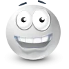 🤩 Эмодзи «White Face Emoji» для Telegram