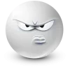🤩 Эмодзи «White Face Emoji» для Telegram