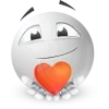 🤩 Эмодзи «White Face Emoji» для Telegram