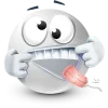 🤩 Эмодзи «White Face Emoji» для Telegram