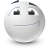 🤩 Эмодзи «White Face Emoji» для Telegram