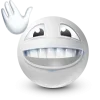 🤩 Эмодзи «White Face Emoji» для Telegram