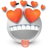 🤩 Эмодзи «White Face Emoji» для Telegram