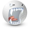 🤩 Эмодзи «White Face Emoji» для Telegram