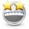 🤩 Эмодзи «White Face Emoji» для Telegram