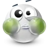 🤩 Эмодзи «White Face Emoji» для Telegram