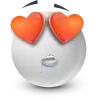 🤩 Эмодзи «White Face Emoji» для Telegram