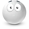 🤩 Эмодзи «White Face Emoji» для Telegram
