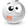 🤩 Эмодзи «White Face Emoji» для Telegram