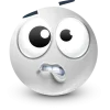 🤩 Эмодзи «White Face Emoji» для Telegram