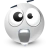 🤩 Эмодзи «White Face Emoji» для Telegram