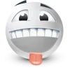 🤩 Эмодзи «White Face Emoji» для Telegram