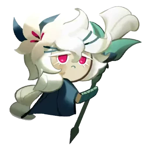 🤩 Стикер «White Lily Cookie» для Telegram
