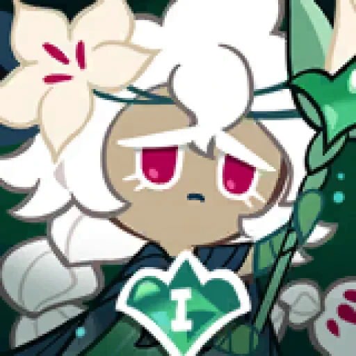 🤩 Стикер «White Lily Cookie» для Telegram