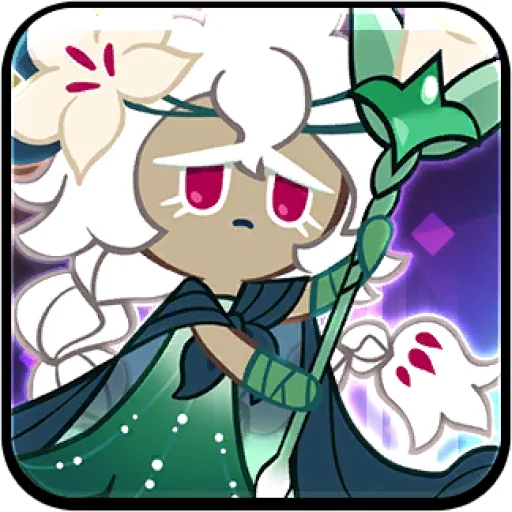 🤩 Стикер «White Lily Cookie» для Telegram