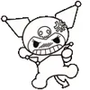 😈 Эмодзи «Белые Рандом Эмодзи» для Telegram