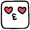 😍 Эмодзи «Квадраты» для Telegram