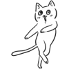 🤩 Эмодзи «белый котик» для Telegram