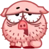 🥴 Эмодзи «Свинка Винки - Winky pig emoji» для Telegram