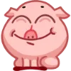 ☺️ Эмодзи «Свинка Винки - Winky pig emoji» для Telegram