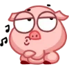🎧 Эмодзи «Свинка Винки - Winky pig emoji» для Telegram