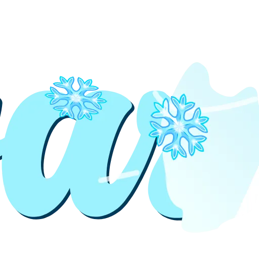 ❄️ Эмодзи «Зима» для Telegram