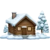 ❄️ Эмодзи «Зима» для Telegram