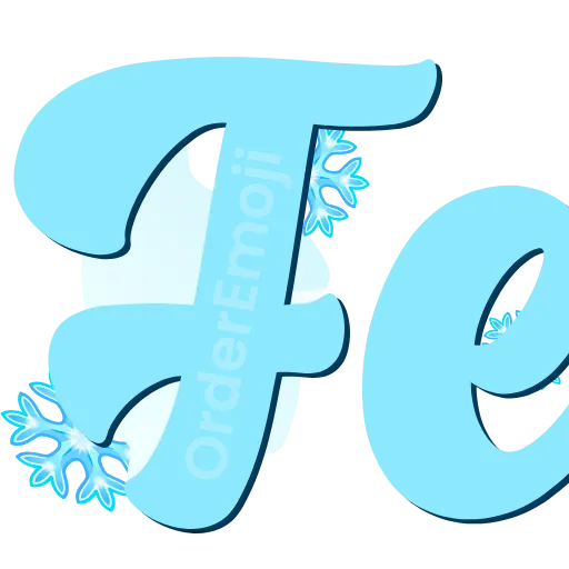 ❄️ Эмодзи «Зима» для Telegram