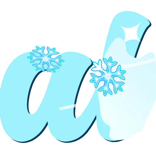 ❄️ Эмодзи «Зима» для Telegram