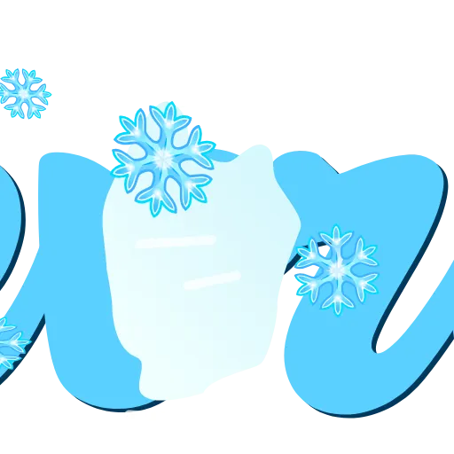 ❄️ Эмодзи «Зима» для Telegram