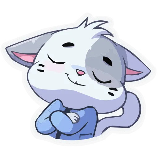 ☺️ Эмодзи «Зимние Бисквит и Ванилька» для Telegram