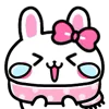 😂 Эмодзи «👋 Winter Bunny - зимний зайчик» для Telegram