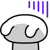 😔 Эмодзи «👋 Winter Bunny - зимний зайчик» для Telegram