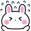 😣 Эмодзи «👋 Winter Bunny - зимний зайчик» для Telegram