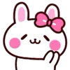 ☺️ Эмодзи «👋 Winter Bunny - зимний зайчик» для Telegram