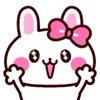 Стикерпак 👋 Winter Bunny - зимний зайчик для Telegram