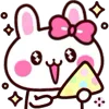 🎉 Эмодзи «👋 Winter Bunny - зимний зайчик» для Telegram