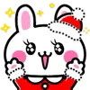 🧑‍🎄 Эмодзи «👋 Winter Bunny - зимний зайчик» для Telegram