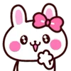 🐰 Эмодзи «👋 Winter Bunny - зимний зайчик» для Telegram