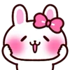 ☺️ Эмодзи «👋 Winter Bunny - зимний зайчик» для Telegram