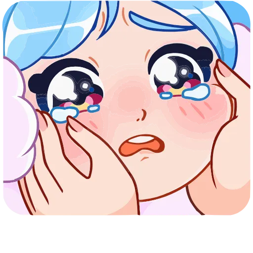 🥺 Эмодзи «Зимняя Долли» для Telegram