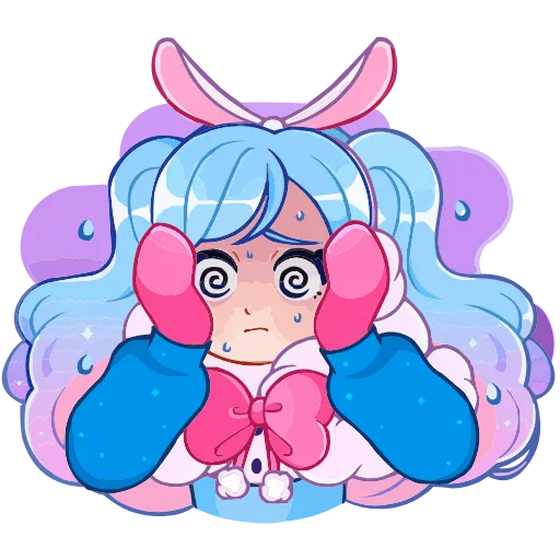 😵‍💫 Эмодзи «Зимняя Долли» для Telegram