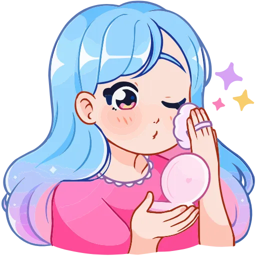 💅 Эмодзи «Зимняя Долли» для Telegram
