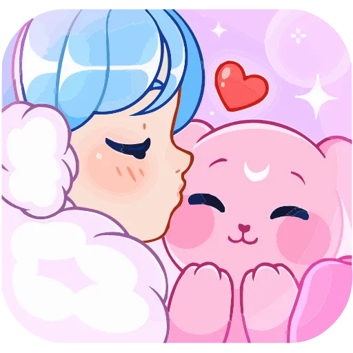 😘 Эмодзи «Зимняя Долли» для Telegram