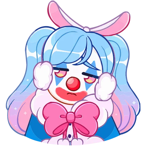 🤡 Эмодзи «Зимняя Долли» для Telegram