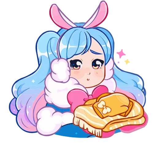🥺 Эмодзи «Зимняя Долли» для Telegram