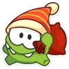 🐸 Эмодзи «Зимний Ам Ням» для Telegram