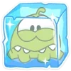 🐸 Эмодзи «Зимний Ам Ням» для Telegram