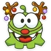 🐸 Эмодзи «Зимний Ам Ням» для Telegram