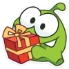 🐸 Эмодзи «Зимний Ам Ням» для Telegram